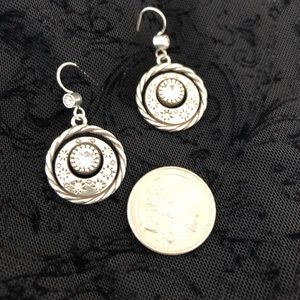 BRIGHTON Halo crystal earrings